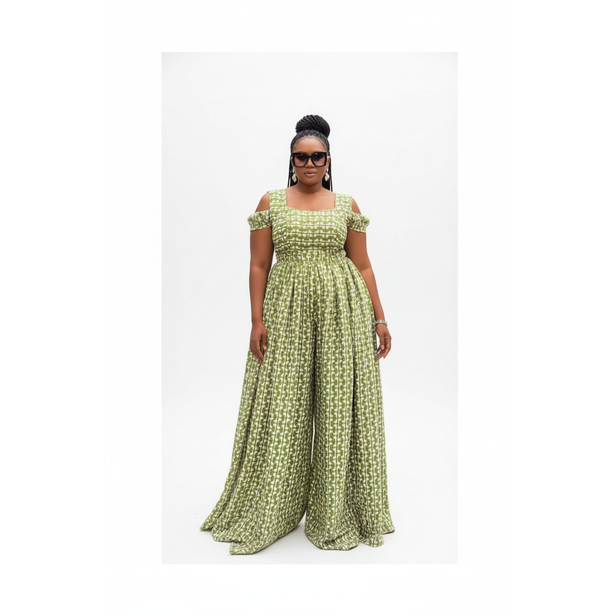 Printed Palazoo Jumpsuit