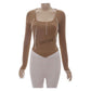 Long Sleeve Beads Top
