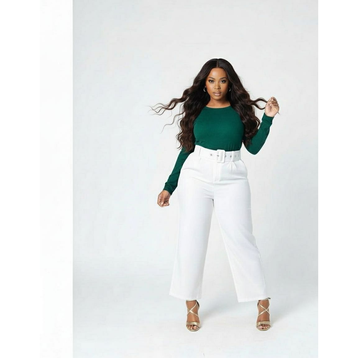 High Waisted formal pants