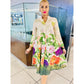 Long Sleeve Floral Dress