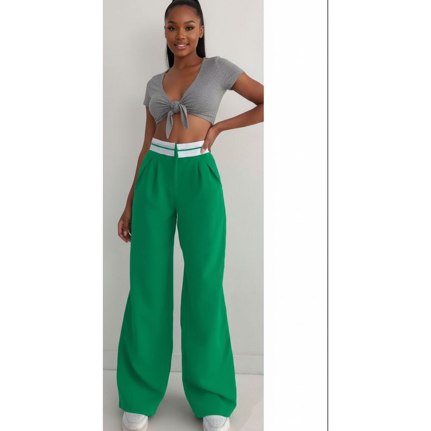 Loose High Waisted Pants