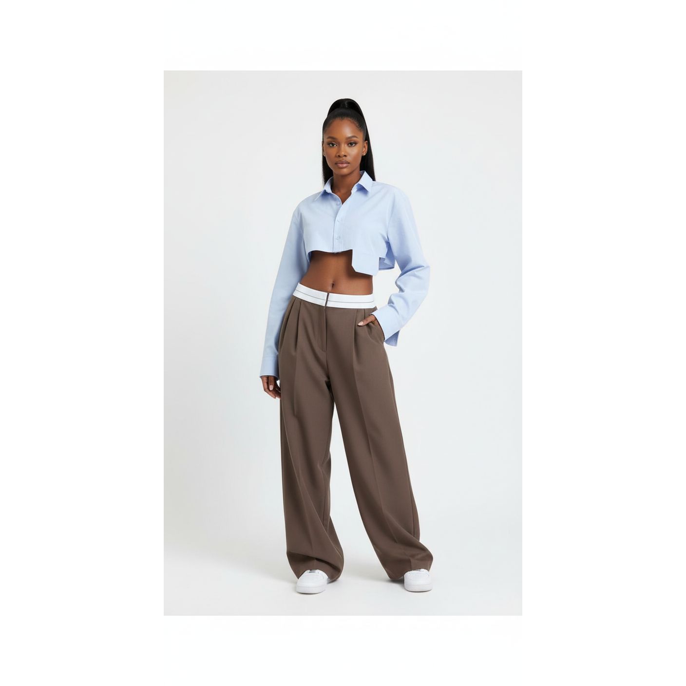 Loose High Waisted Pants