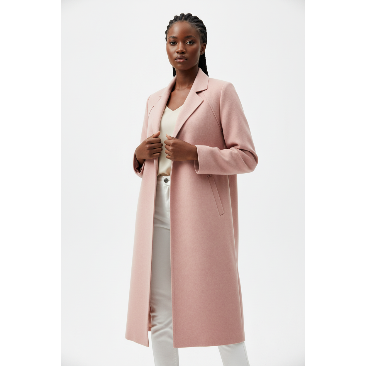 Autumn Turn-Down Collar Trench Coat