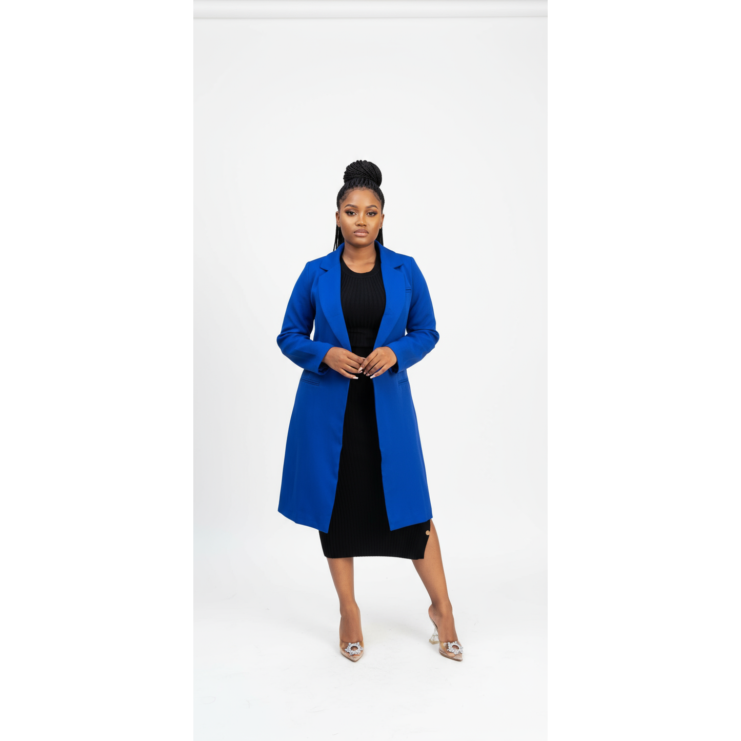 Slim Side Blazer Coat
