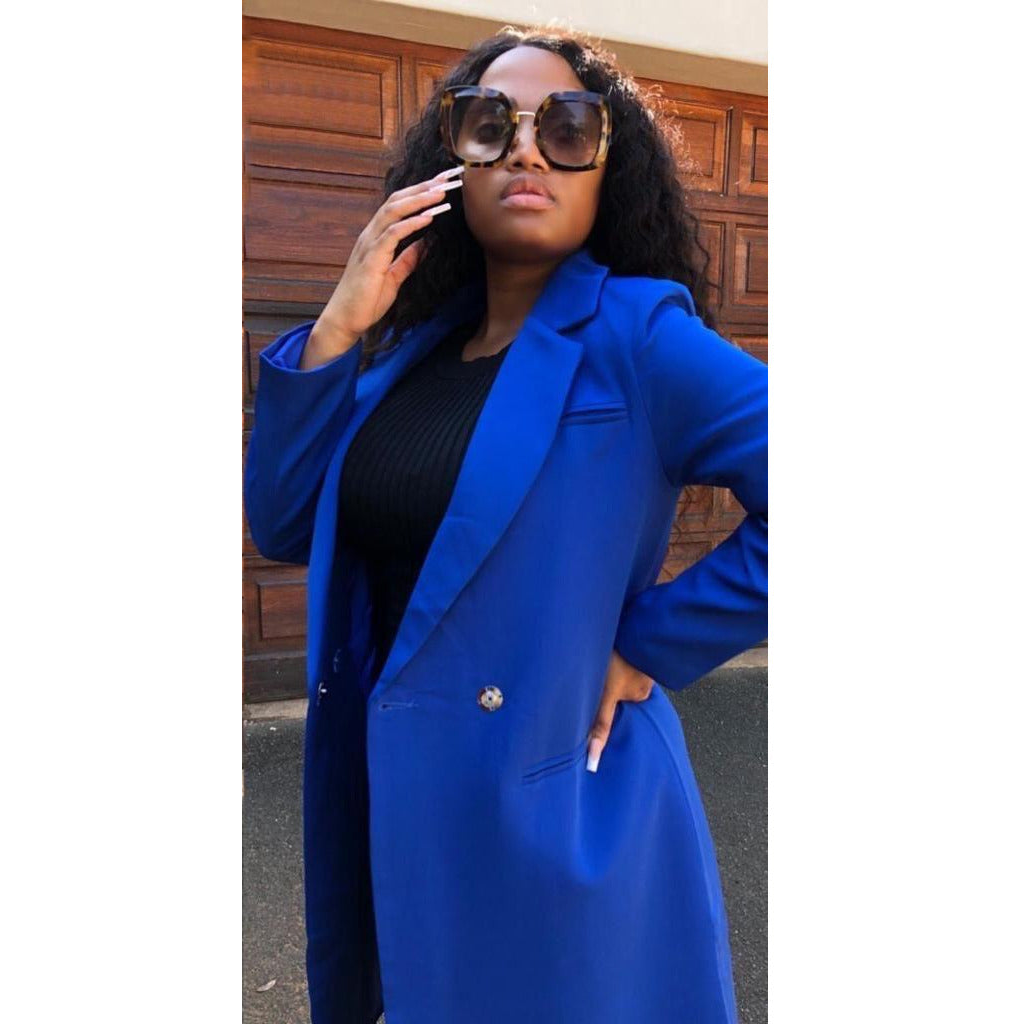 Slim Side Blazer Coat