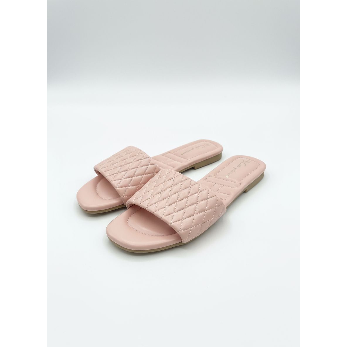 Padded Comfort Flats Slide Sandals