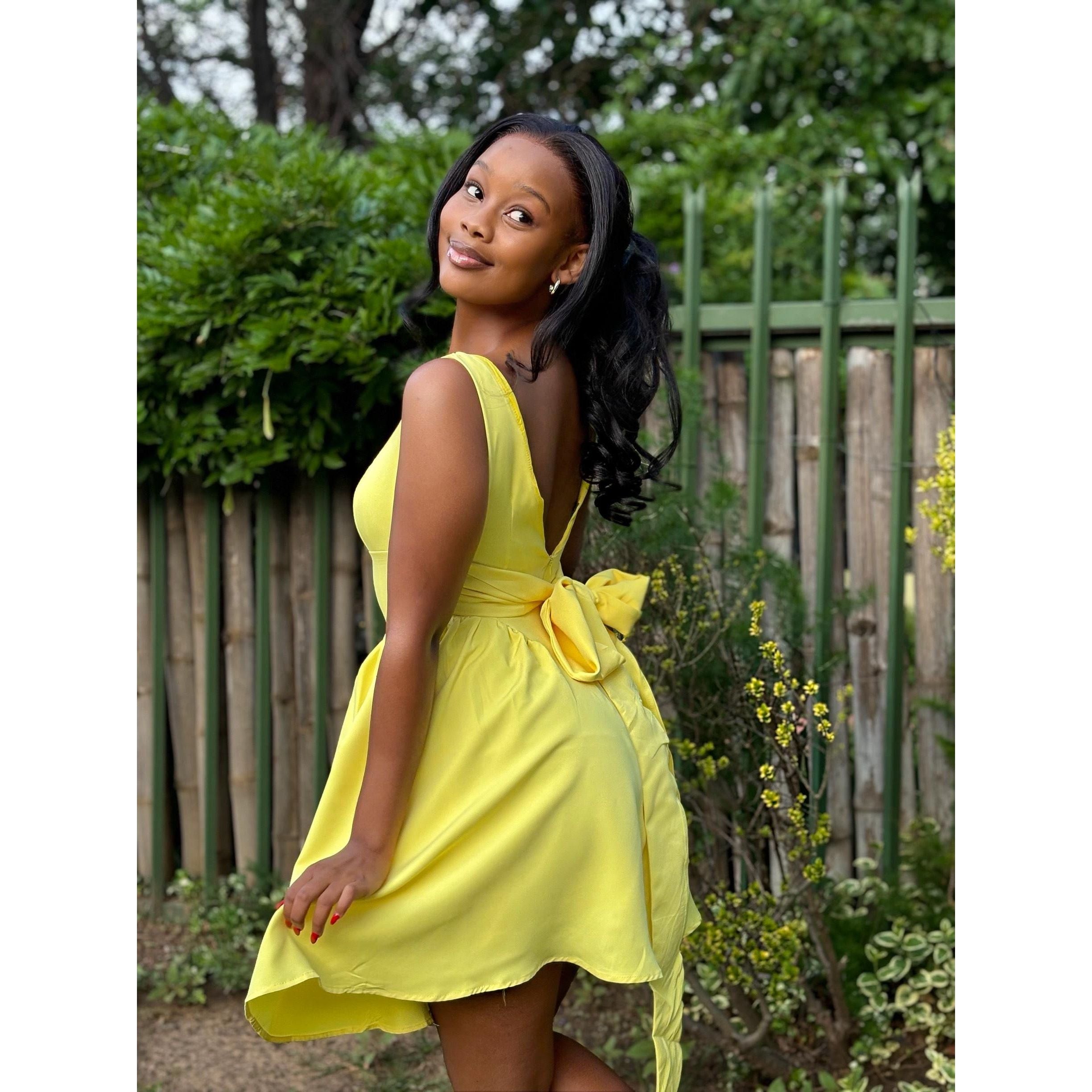 Elegant Festive Knee-Length Swing Party.