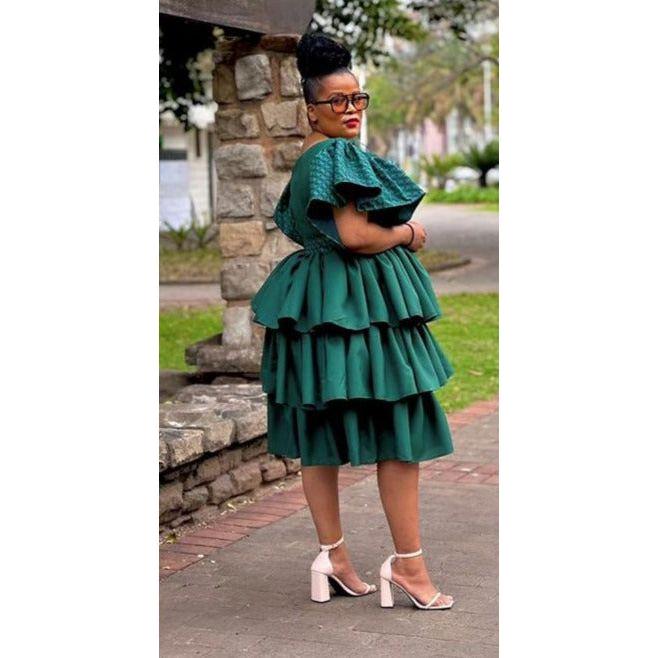 Off Shoulder Bubbles Dress