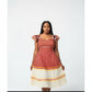 Sepedi Traditional Design Dress with Long Slit