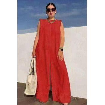 Sleeveless Haram Jumpsuit