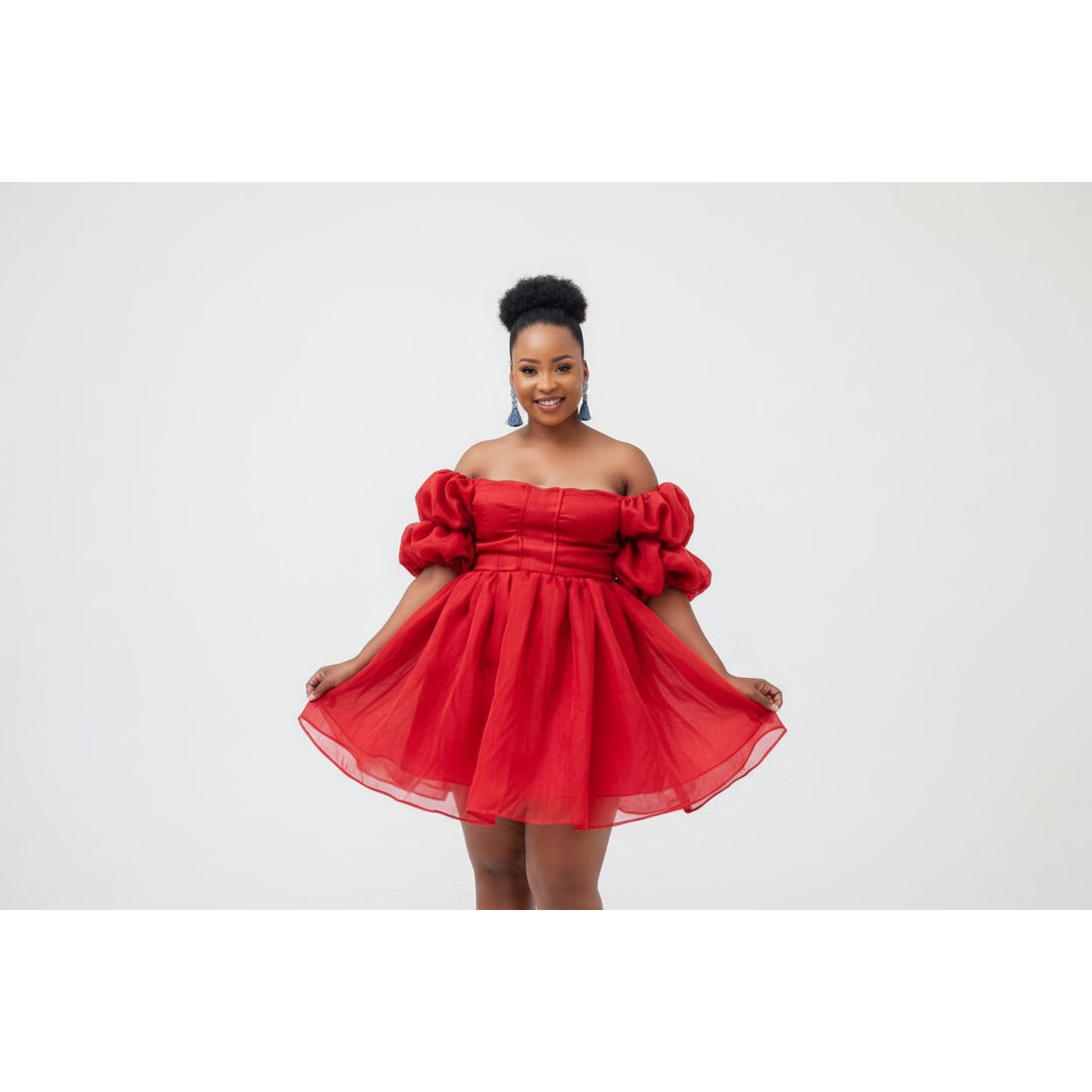 Sexy Off Shoulder Midi Dress