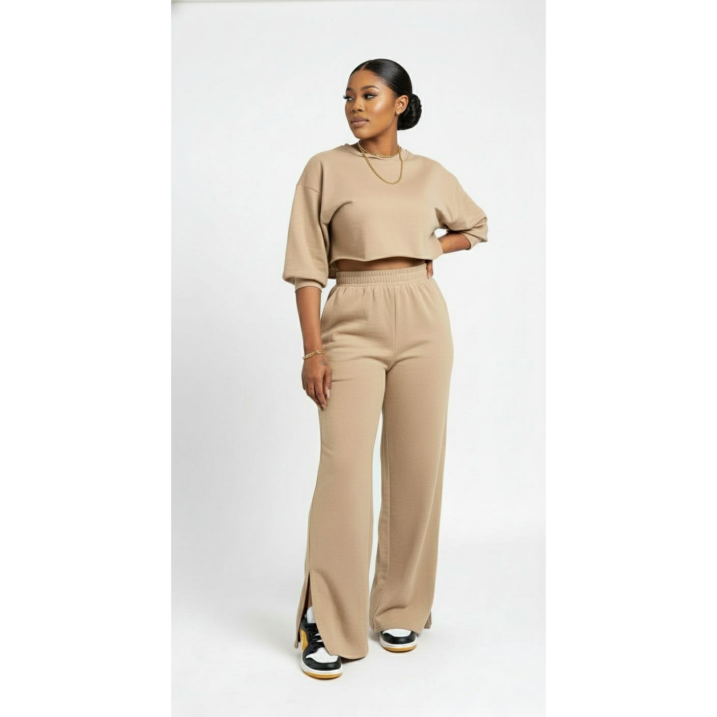 High Waisted Palazzo Pant