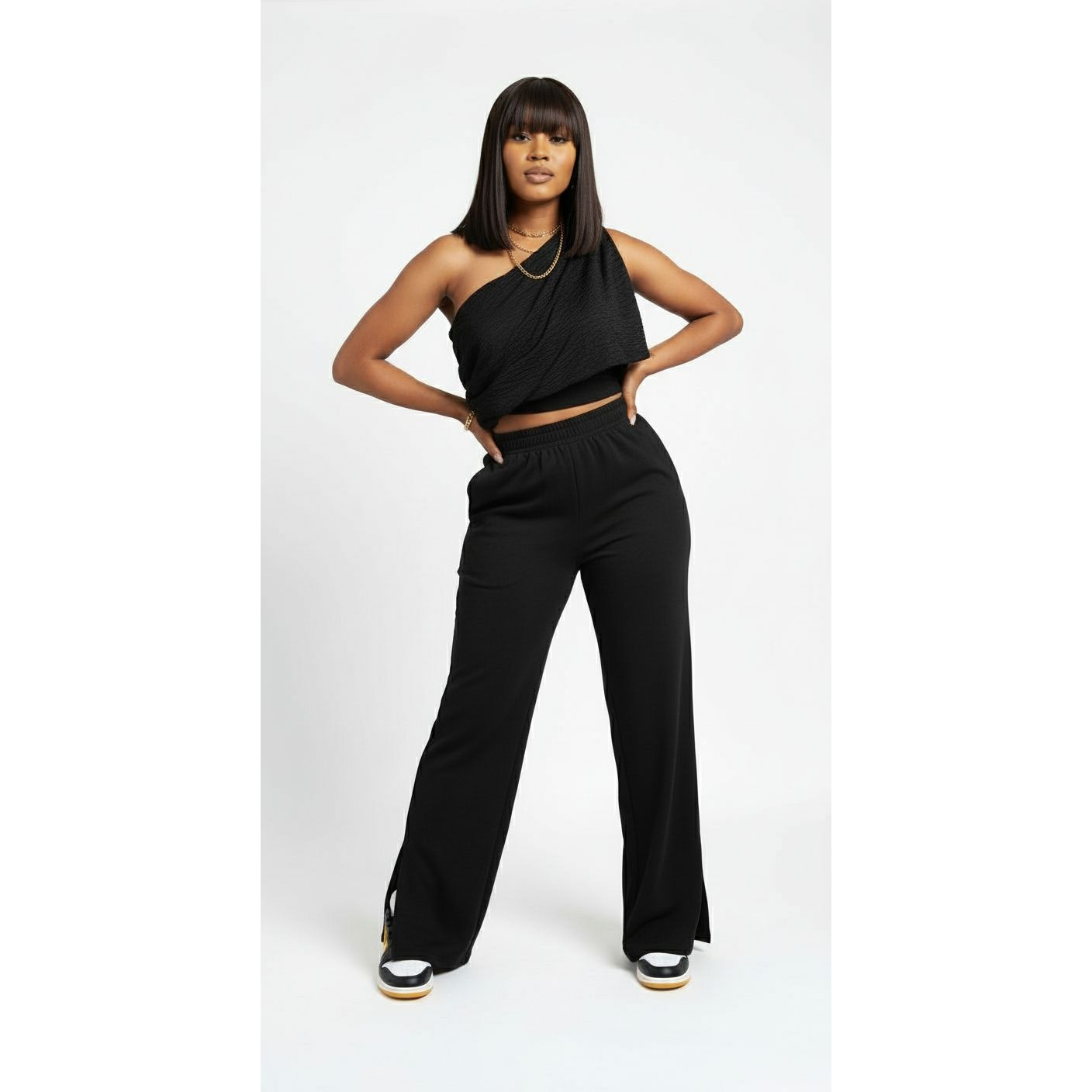 High Waisted Palazzo Pant