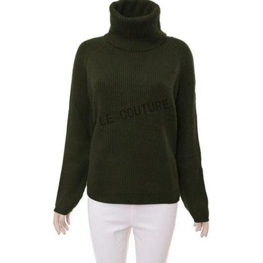 Sexy Knitted Polo Neck