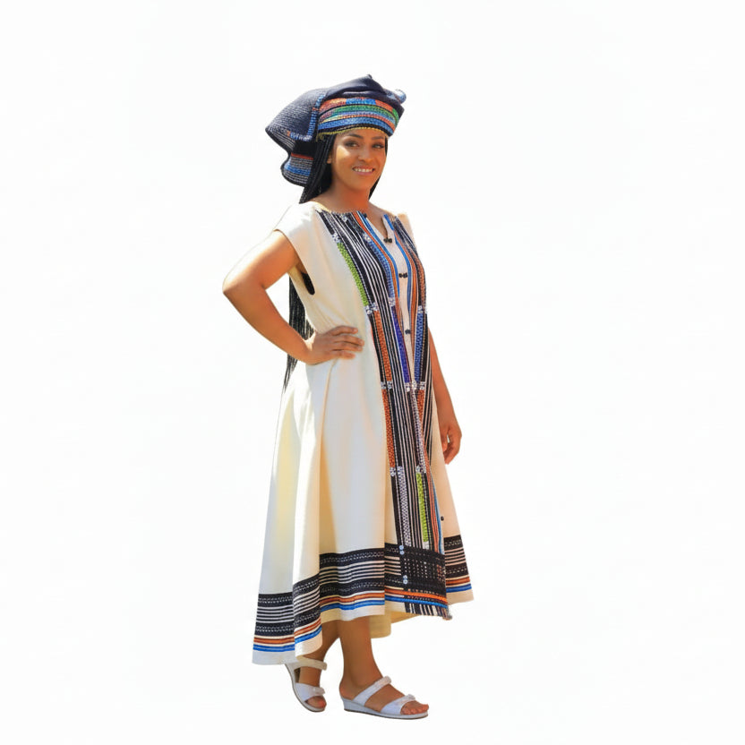 Traditional Xhosa Mzansi attire