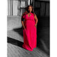 Plus Size Pleated Maxi Dress.