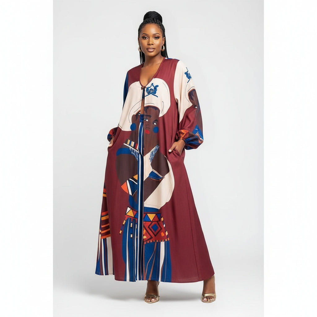 Elegant Multi Color Dress