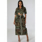 Camouflage Cargo Skirt