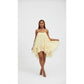 Ruffled Chiffon Mini Dress