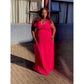 Plus Size Pleated Maxi Dress.