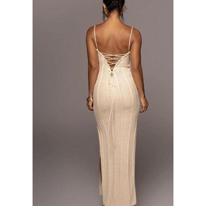 Knitted Sleeveless Dress