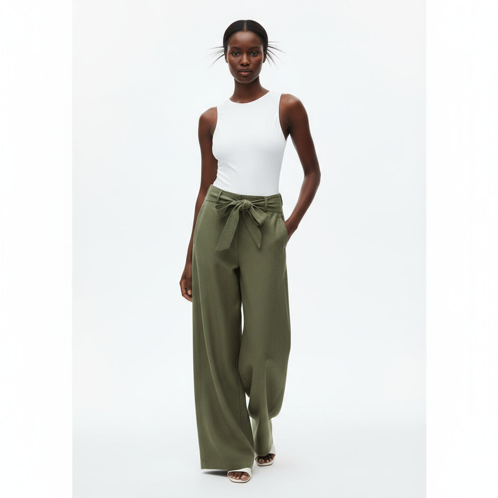 Sexy Side Buttoned Long Pants