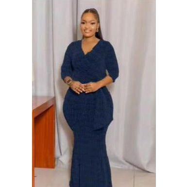 Sexy V-Neck Maxi Dress