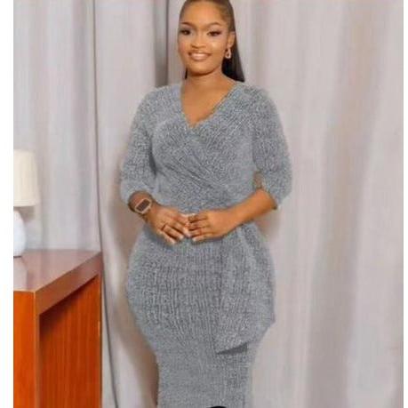 Sexy V-Neck Maxi Dress