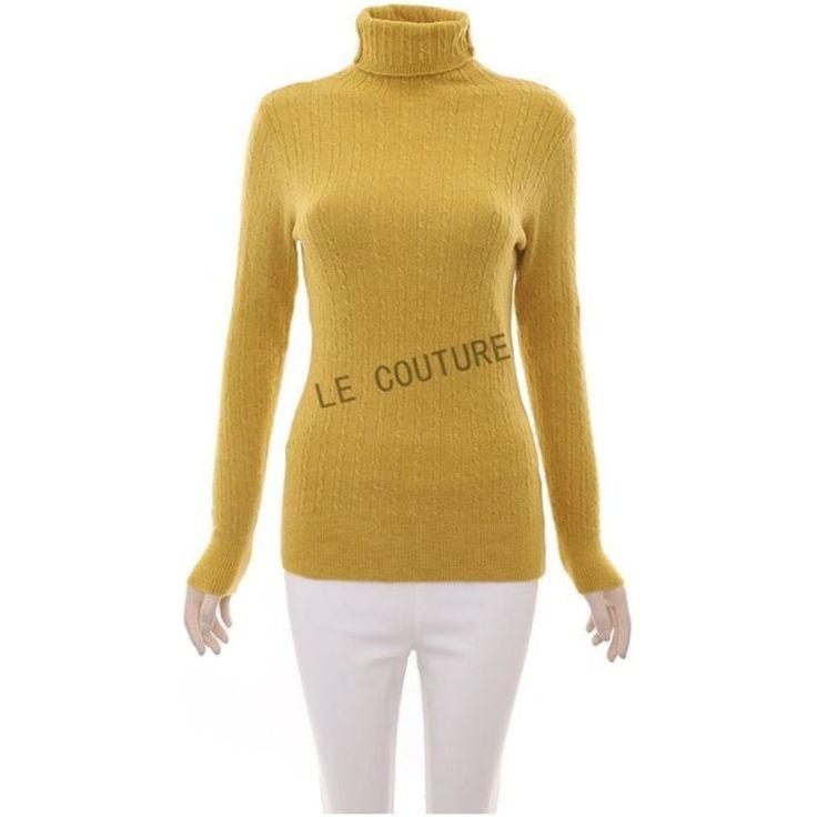 Knitted Turtleneck Top