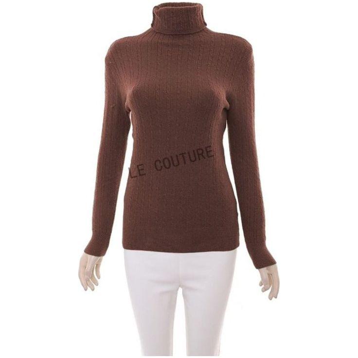 Knitted Turtleneck Top