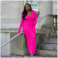 Split Buttoned Bodycon Dress