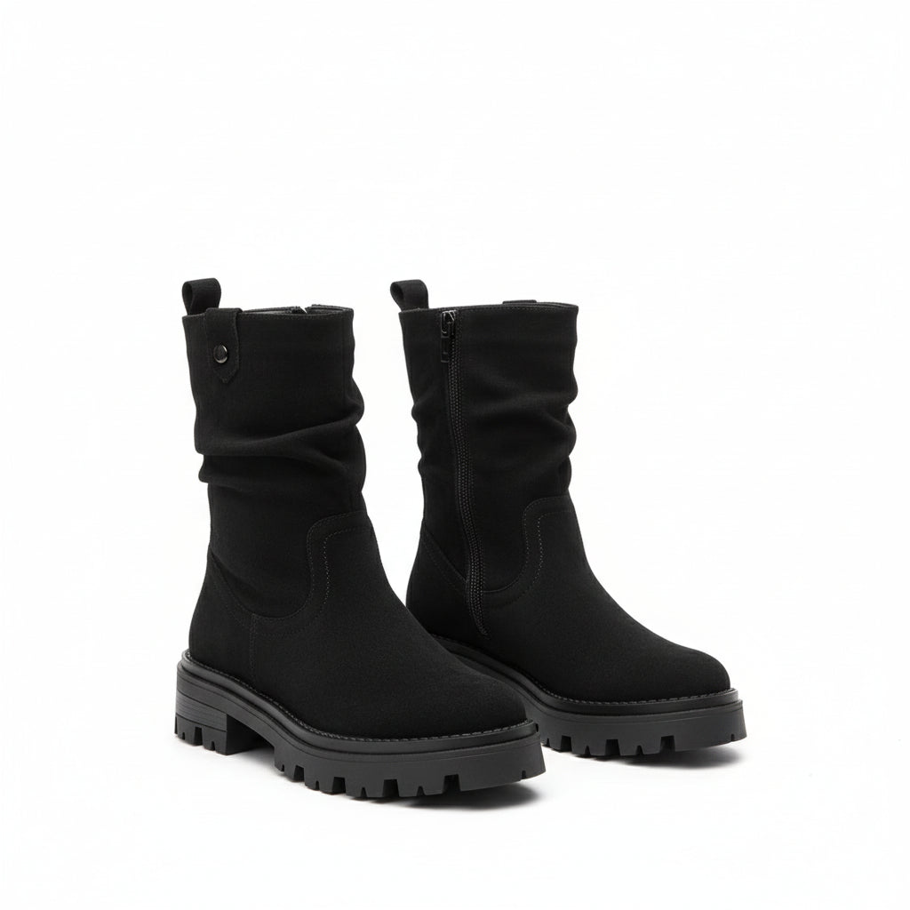 Vintage Suede Ankle Boots