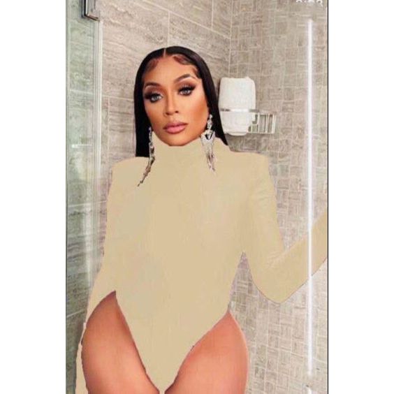 Turtleneck Long Sleeve Bodysuit