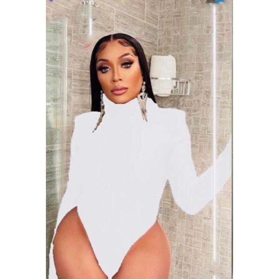 Turtleneck Long Sleeve Bodysuit