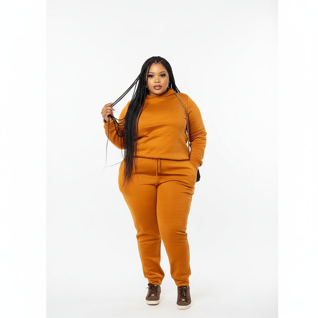 2 Piece Outfits Long Sleeve Knit Elegant Top & Wide Leg Pants