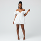 Sexy V-Neck Flare Sleeveless Dress