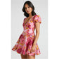 Floral Mini Puff Sleeve Dress
