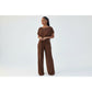 Vintage Round Neck Top & Pant Set