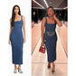 Sleeveless Denim Dress