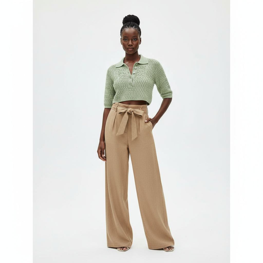 Sexy Side Buttoned Long Pants