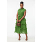 Round-Neck Sleeveless Long Dress