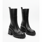 Pvc Zip Ankle Boots