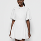 Sexy Short Sleeve Mini Dress