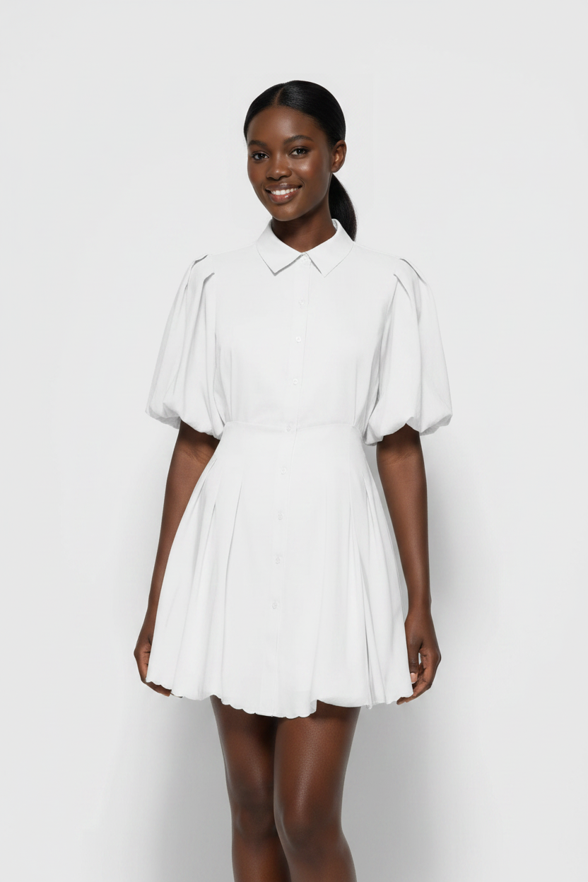 Sexy Short Sleeve Mini Dress