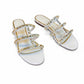Strap Push-in Flat Sandals