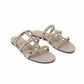 Strap Push-in Flat Sandals