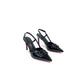 Exotic Slingback Heel Shoes