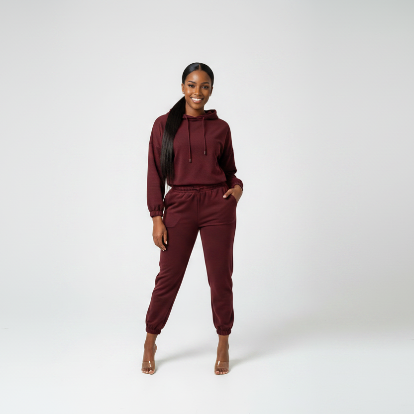 Velvet Tracksuit Set
