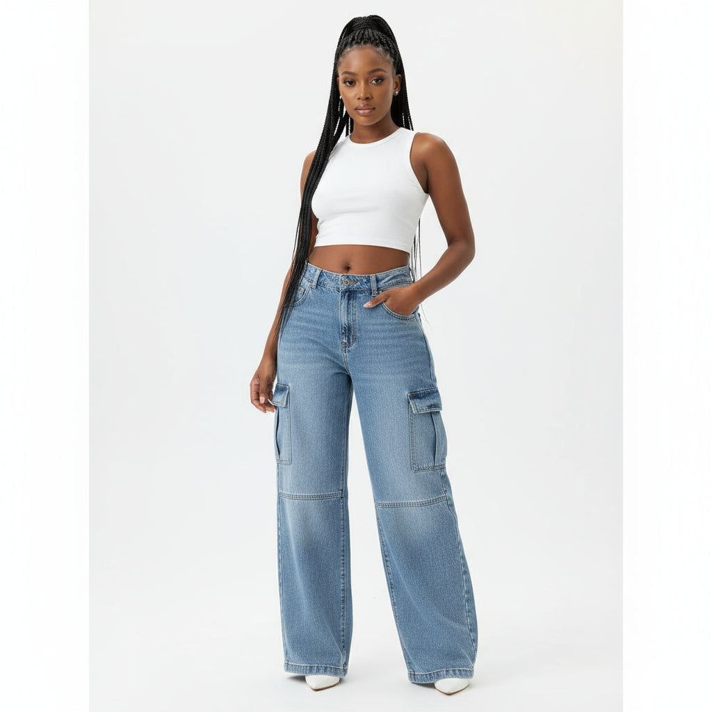 Denim Cargo Pant – YELLOW SUB TRADING