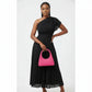 ONE HAND OFF SHOULDER  MAXI DRESS
